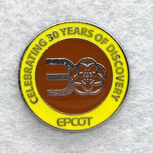 🔮 5/$25‎ Disney Epcot Celebrating 30 Years of Discovery Pin